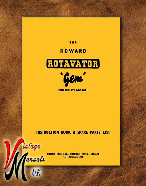 Howard Rotary Hoe Spare Parts Reviewmotors Co