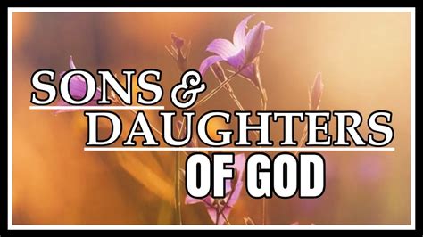 Evangelist Rachael Daily Devotional Sons And Daughters Of God