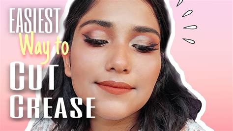 Easy Cut Crease Tutorial For Beginners ♡ Youtube