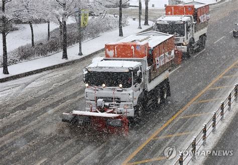 서울 대설예비특보22일 출근시간 집중배차 30분 연장