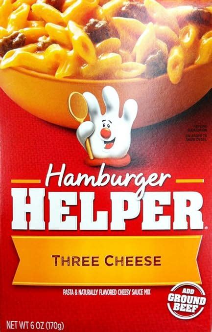 Betty Crocker Three Cheese Hamburger Helper 6oz 10 Pack Grocery And Gourmet Food