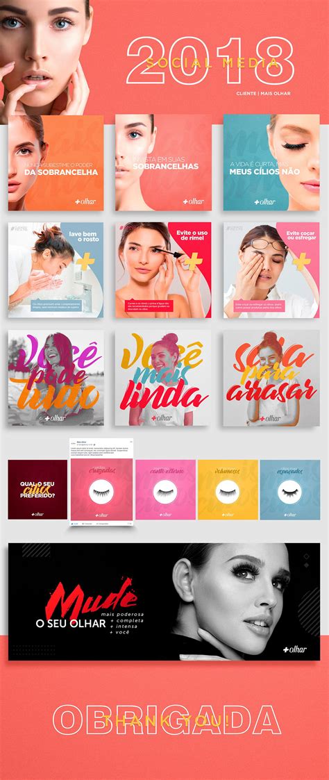 Check Out This Behance Project Social Media Mais Olhar Https