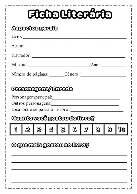Ficha Tecnica De Livro - Ficha Tecnica De Um Livro - RETOEDU