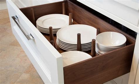 In Drawer Dinnerware Divider Kitchen Accessories Plates And Bowls