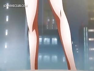 Shorthaired Hentai Babe Boobs Teased By Her Hot GF