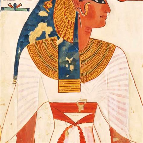 Queen Nefertari And Goddess Isis Dailyart Magazine