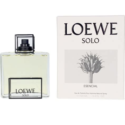 Loewe Solo Esencial Ml Edt Perfumes Aqua