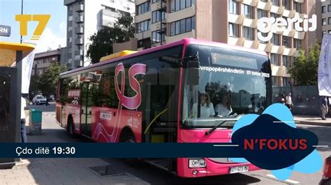 Autobusi Roz Nis Udh Timin E Ve Ant Rrug Ve T Kryeqytetit N Fokus