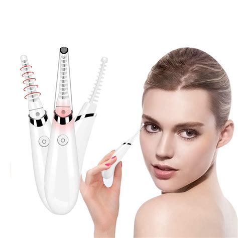 Heated Eyelash Curler Electric Eyelash Curler Heated Professional Mini