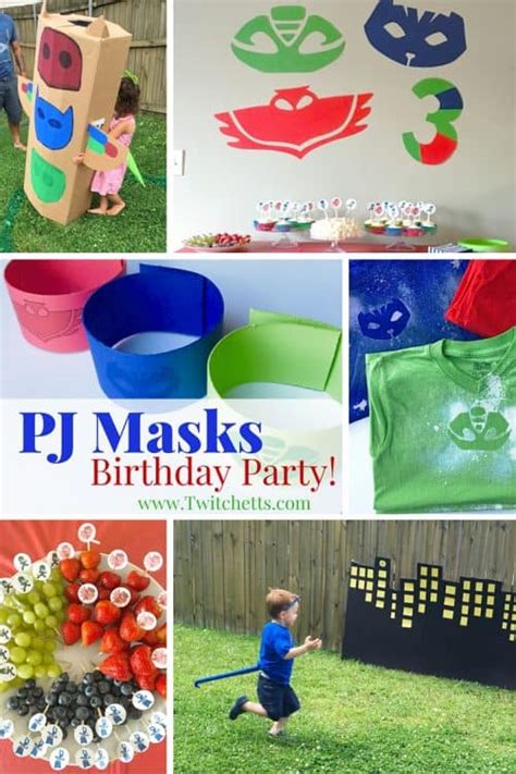 Pj Masks Party Ideas Twitchetts