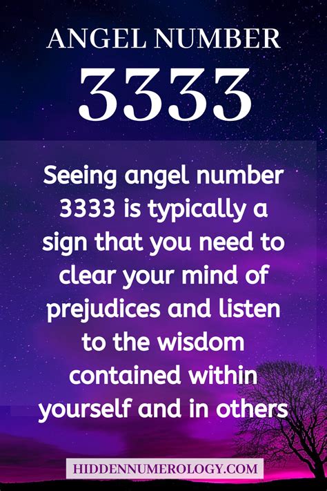 3333 meaning – seeing 3333 angel number – Artofit
