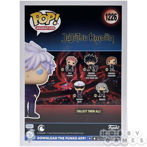 Фигурка Funko POP Animation Jujutsu Kaisen Satoru Gojo 1226 Купить