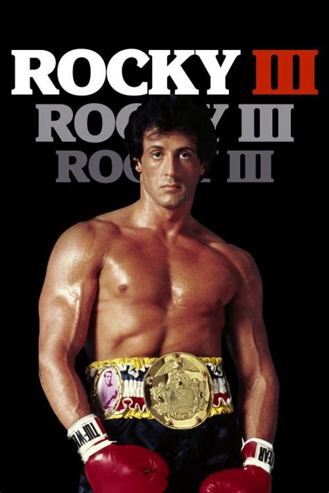 Rocky Iii 1982 Adamboulton The Poster Database Tpdb