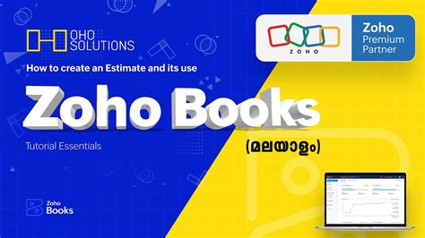 How To Create An Estimate And Its Use Zoho Books Tutorial Zoho