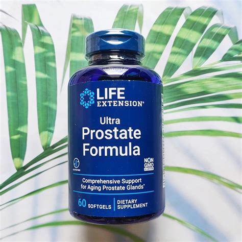 Life Extension® Ultra Prostate Formula 60 Softgels อัลตร้า โพสเตท Shopee Thailand