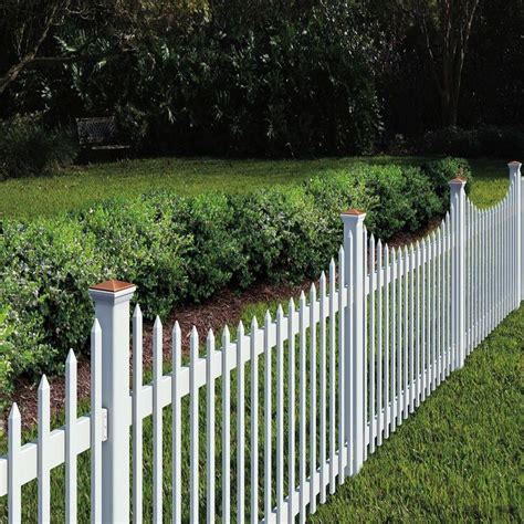 Veranda 4 In X 4 In X 6 Ft White Vinyl Fence Post 195168 The Home