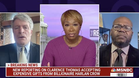 Joy Reid Guest Condemns New Clarence Thomas Revelations Video