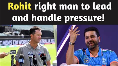 Why Ponting Is A Forever Fan Of Rohit Sharma Youtube