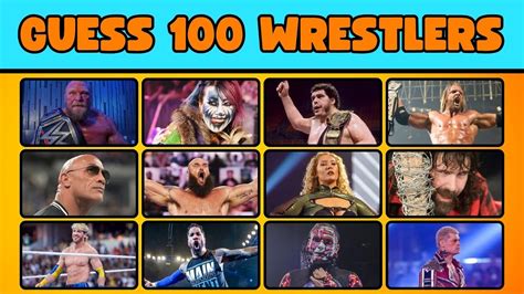 Guess Wwe Wrestlers By Their Pictures Wrestling Quiz Quiz Trivia