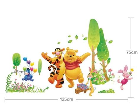 Adesivo Decorativo Parede Ursinho Pooh Elo Produtos Especiais