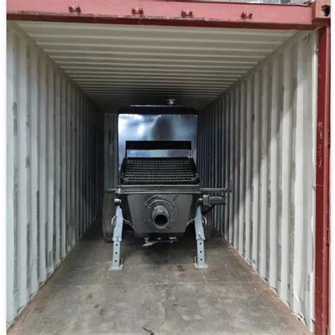 China Towable Concrete Trailer Pump Manufacturers Suppliers Factory