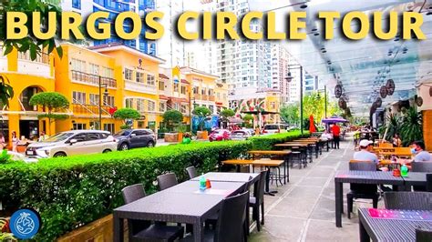 Burgos Circle Walking Tour Bgc Philippines Youtube