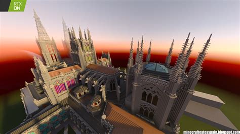 Especial Minecrafteate En Rtx N R Plica De La Catedral De Burgos