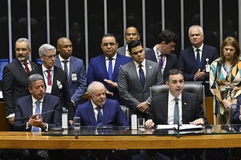 A Hora De Pacifica O Diz Presidente Do Senado Em Posse De Lula