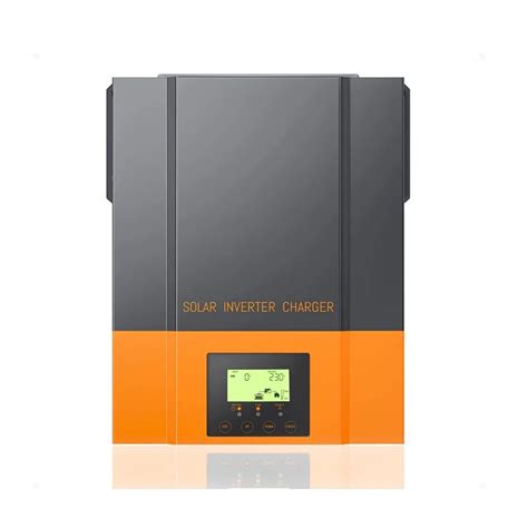 Solar Hybrid Inverter 2400w 24vdc To 220 230vacbuilt In 80a Mppt