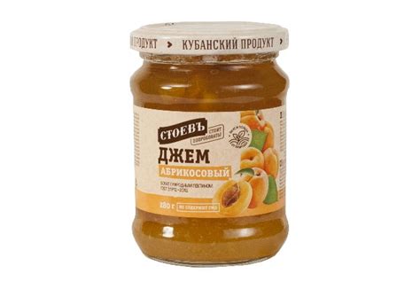Джем абрикосовый 280 г | Stoev.ru