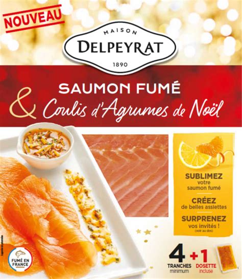 Saumon Fum Coulis Festifs Delpeyrat