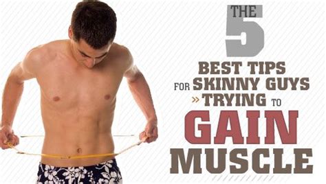 Muscle Building The 5 Best Tips For Skinny Guys Trying To Gain Muscle