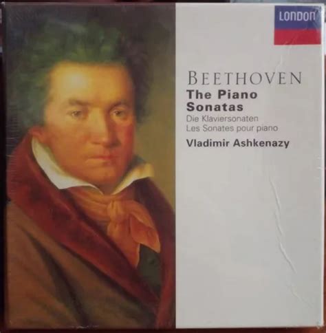 Box Cd Beethoven Piano Sonatas Vladimir Ashkenazy Novo