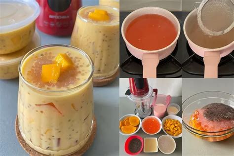 Cobain Yang Segar Segar Dan Creamy Dijamin Mantul Mango Jelly Sago