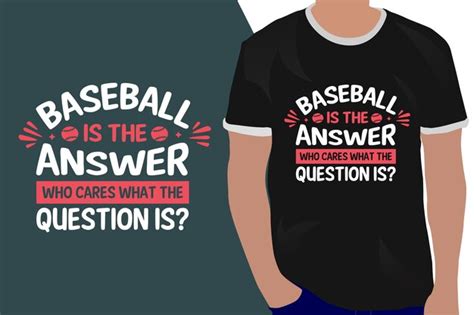 Premium Vector Baseball Typography Graphic Tshirt Design For Baseball