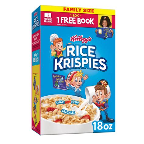 Kelloggs Rice Krispies Breakfast Cereal Original 18oz Box Box Meijer Ph