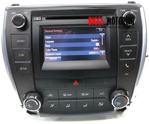 2015 2017 Toyota Camry Radio Stereo Cd Player Touch Display Screen 861