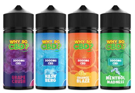 Full Spectrum CBD E Liquid From Why So CBD