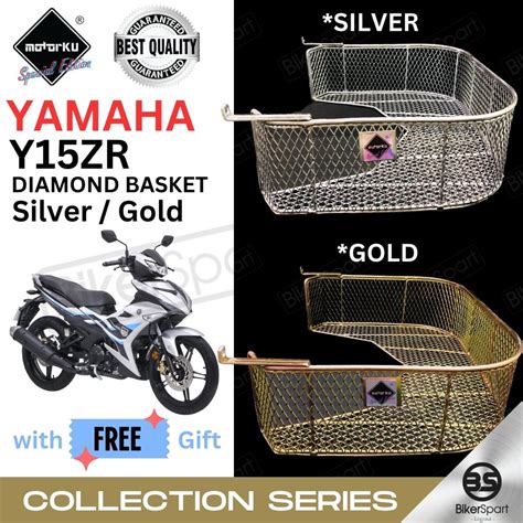 Y15ZR Y15 Exciter Ysuku Motorku Basket Diamond Bakul Besi Tebal Buatan