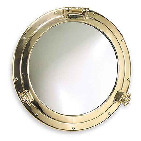 Large Porthole Mirror (18.5") - Shiplights