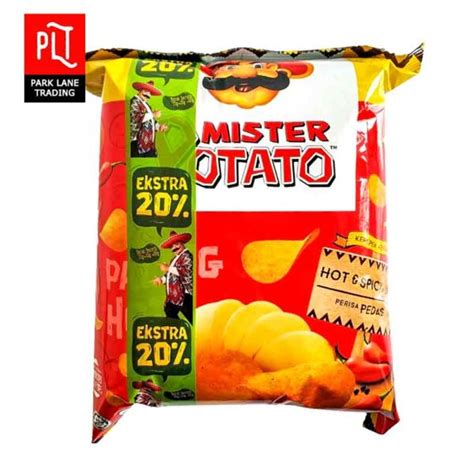 Mister Potato 75g Hot And Spicy 1bag X 12packet Snack Foods Wholesale Supply