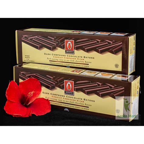 Jual Tulip Stick Dark Chocolate Compound Batons Kg Coklat Stick