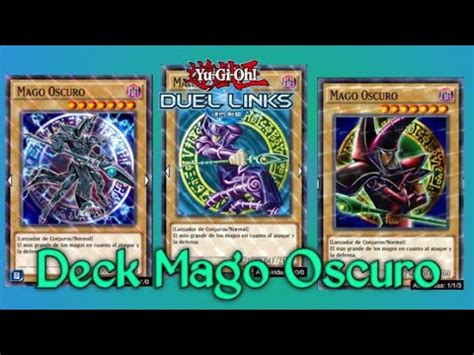 Deck De Mago Oscuro Yu Gi Oh Duel Links Youtube