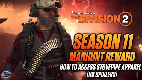 New Manhunt Reward The Division Where To Find The Season