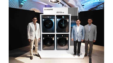 Samsung Launches Large Capacity Bespoke Ai Washing Machines For