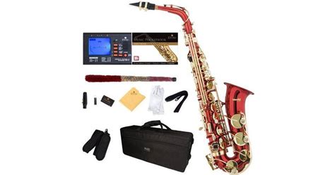 Mendini By Cecilio Eb Alto Saxophone Case Tuner Mouthpiece Reeds