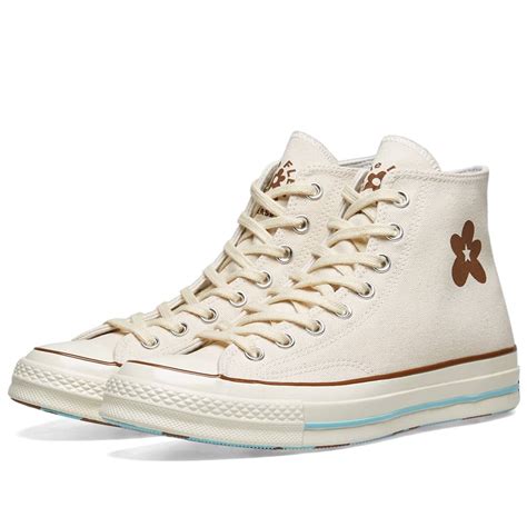 Golf Le Fleur x Converse Chuck 70's Hi Parchment, Egret & Black | END. (Global)