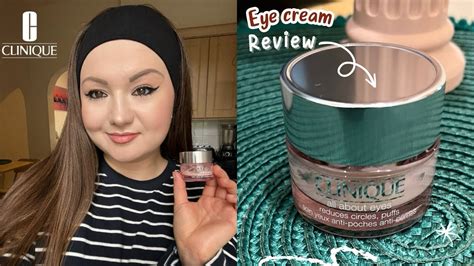 Clinique All About Eyes Eye Cream Review 💕 Youtube