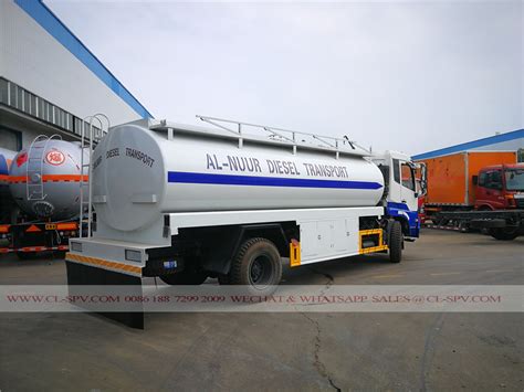 Dongfeng Tianjin Liters Fuel Tank Truck Chengli Special