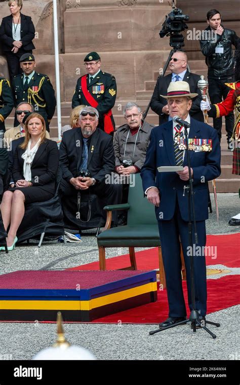 Duke Of Edinburg Prince Philips In Toronto Canada 2013 Celebration